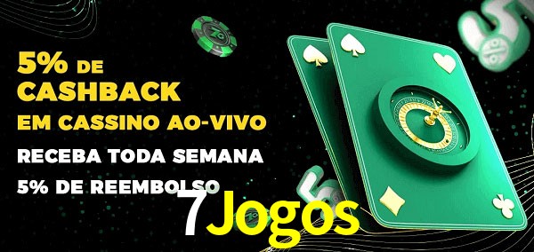 Promoções do cassino ao Vivo 7Jogos